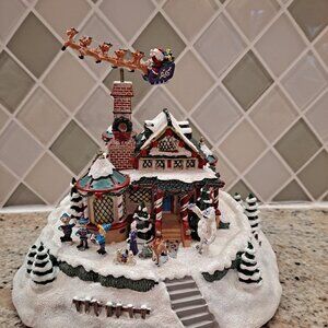 Hawthorne Village Rudolph's Christmas Town miniature